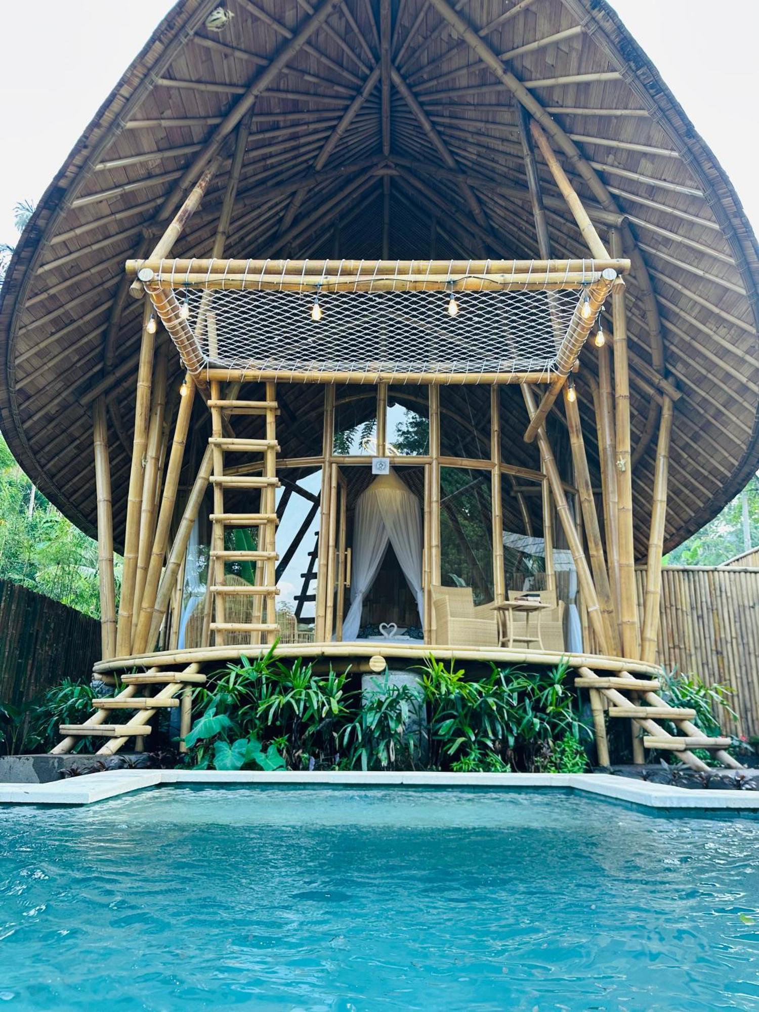 Bamboo House - Ecobreeze Villa Sidemen  Ngoại thất bức ảnh